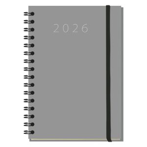 AGENDA ANUAL 2026 LEBANZA BASIC SEMANA VISTA GRIS