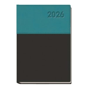 AGENDA ANUAL 2026 ARANJUEZ SEMANA VISTA TURQUESA NEGRO