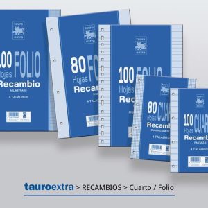 RECAMBIO 4? 80H 4 TALADROS PAUTA 3,5MM