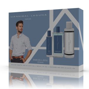 ESTUCHE TRIPLO 100+30+GEL HOMBRE BAROCK&ROL HANNIBAL LAGUNA