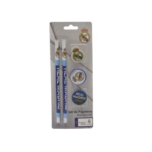 SET 5 PIEZAS DE PAPELERIA REAL MADRID