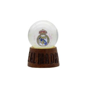 BOLA DE NIEVE PEQUENA ESCUDO REAL MADRID