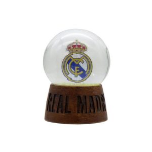 BOLA DE NIEVE MEDIANA ESCUDO REAL MADRID