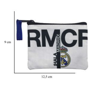 MONEDERO RECTANGULAR REAL MADRID