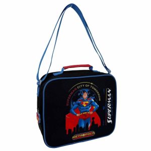 BOLSA DE MERIENDA BLACK SUPERMAN
