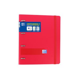 CARPEBLOC POLYFOAM EUROPEAN A4+RECAMBIO 100H 5X5 ROJO