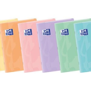 LIBRETA GRAPADA OXFORD EASYBOOK A4 48H 4X4M COLORES PASTEL