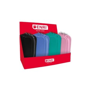 EXPOSITOR 20 PORTATODO ENRI SILICONA SURTIDO 4 COLORES