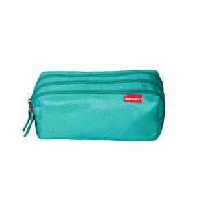 PORTATODO ENRI 3 CREMALLERAS VERDE AZULADO