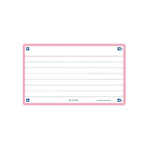 FICHA REVISION FLASHCARD 2,0 A7 RAYADA ROSA 30U