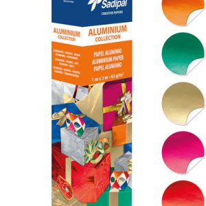 EXPOSITOR 25 ROLLOS PAPEL METALIZADO 3M COLORES STD