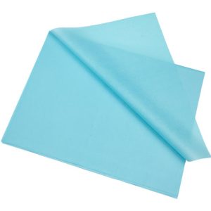 PAPEL SEDA RESMA 520H 50X75 18G TURQUESA AZUL