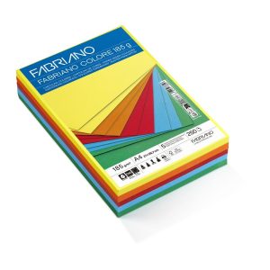 CARTULINA A4 COLORES INTENSOS 185G A4 250H 50H X COLOR