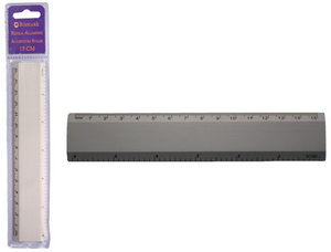 REGLA ALUMINIO 15CM