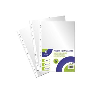 FUNDA MULTITALADRO F? SET 10 CRISTAL 0,08MM