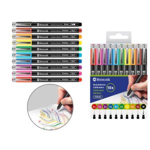 SET 9 ROTULADORES CALIBRADOS 0,4MM + 1U PUNTA PINCEL