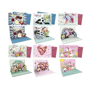 TARJETA FELICITACION 3D TODOTIEMPO CON SOBRE