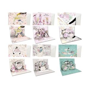 TARJETA FELICITACION 3D BODA CON SOBRE