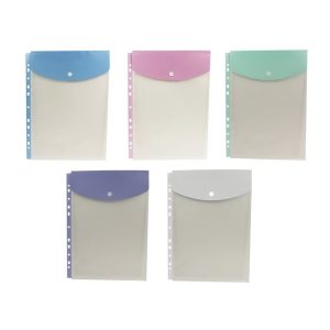 SOBRE PORTADOCUMENTOS A4 VERTICAL MULTITALADRO BROCHE PASTE