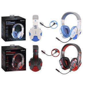 AURICULARES GAMER BLUETOOTH CON LUZ