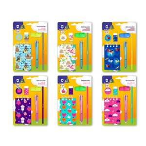 SET ESCOLAR INFANTIL 6 PCS