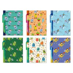 EXPOSITOR 24 MINI LIBRETA C/ BOLIGRAFO MONSTRUITOS