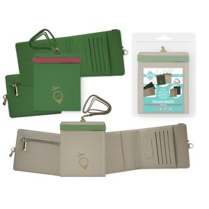 PORTADOCUMENTOS VIAJE CON CINTA COLGANTE