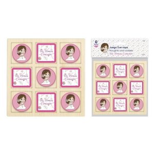 JUEGO TRES EN RAYA NI?A PRIMERA COMUNION