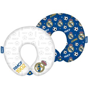 COJIN VIAJE CUELLO REAL MADRID 2MOD SURT, 28CM