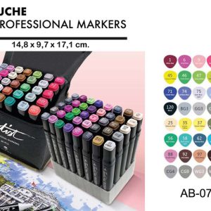ESTUCHE LUXURY CANVAS GAMA ARTIST 40 COLORES