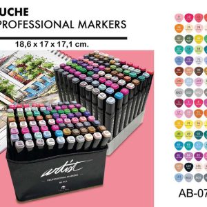 ESTUCHE LUXURY CANVAS GAMA ARTIST 80 COLORES
