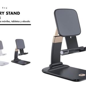 SOPORTE UNIVERSAL LUXURY METAL GOLD STAND 2 COLORES SURTIDO