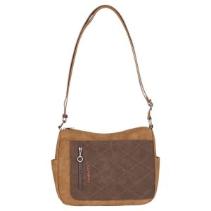 BOLSO BANDOLERA MACHADO CUERO 26X30X10