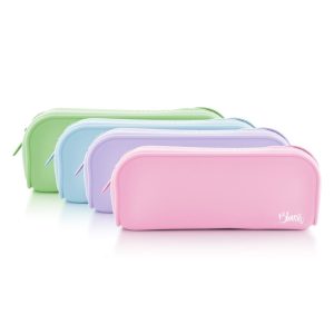 PORTATODO RECTANGULAR DE SILICONA BLUSH 10 UNIDADES SURTIDA