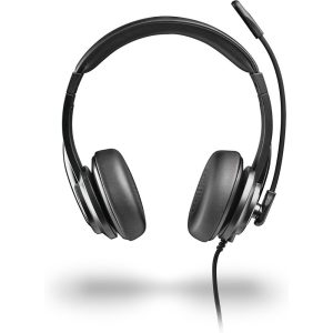 AURICULARES CABLE ESTEREO USB-C CON MICROFONO NEGRO VOX605