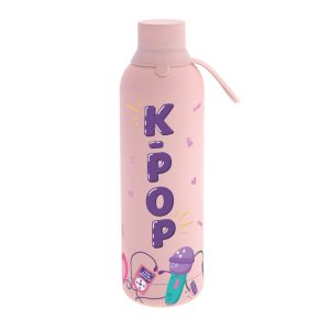 BOTELLA TERMICA 750ML PINK K-POP
