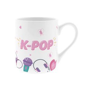 TAZA CERAMICA 330ML K-POP VIBES