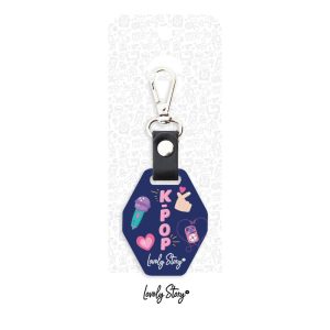 LLAVERO DARK BLUE K-POP