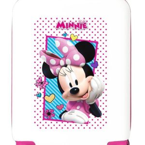 MALETA DE CABINA RIGIDA MINNIE JOY FUCSIA