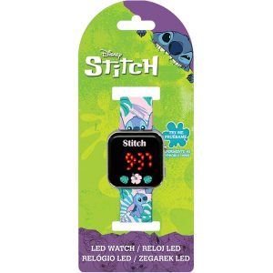 RELOJ LED STITCH