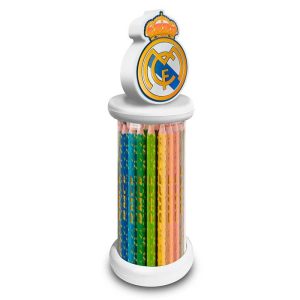 SETS LAPICES 12 COLORES REAL MADRID