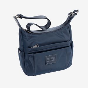 BOLSO BANDOLERA JENNA AZUL 26X20CM