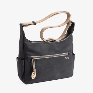 BOLSO BANDOLERA STRIVE NEGRO 26X20CM