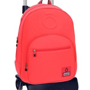 MOCHILA CON CARRO ENSO BASIC CORAL