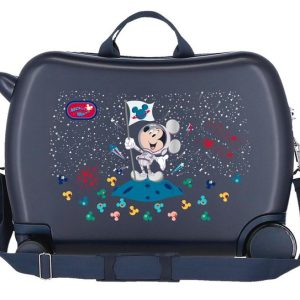 MALETA INFANTIL MICKEY ON THE MOON 2 R MULTIDIR, MARINO