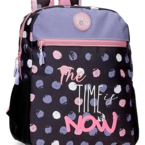 MOCHILA PREESCOLAR ROLL ROADATHE TIME IS NOW ADAPTABLE