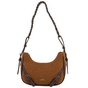 BOLSO DE HOMBRO ALHAMBRA MARRON