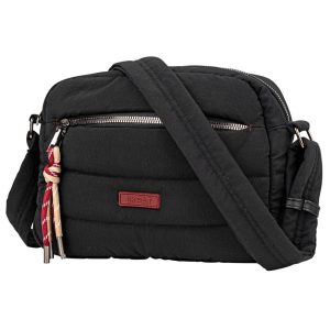 BOLSO BANDOLERA BRESCIA 24 X 18 CM NEGRO