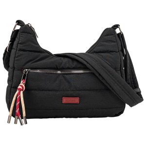 BOLSO BANDOLERA BRESCIA 32 X 23 CM NEGRO
