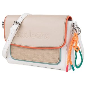 BOLSO BANDOLERA POLIPIEL SELMA LOIS BEIGE
